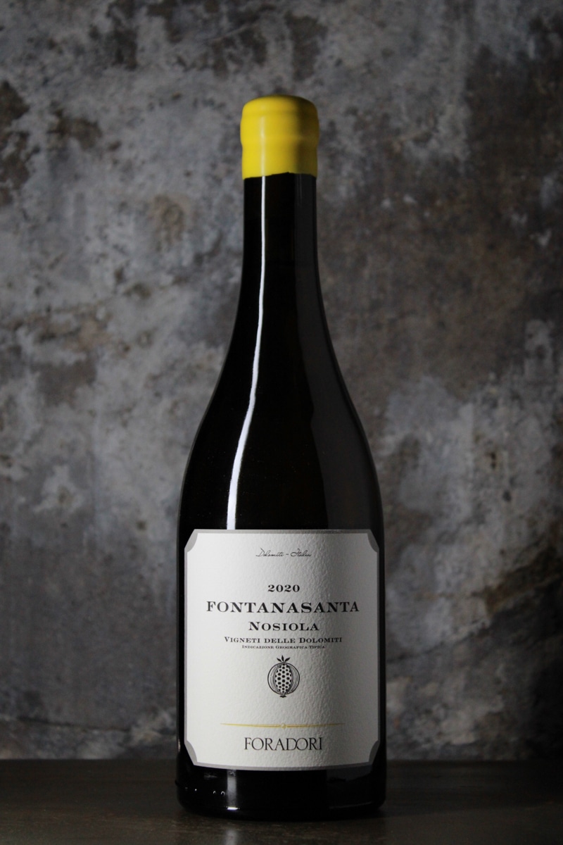Fontanasanta Nosiola Vigneti delle Dolomiti IGT | 2021 | Azienda agricola Foradori | 75cl | vin blanc