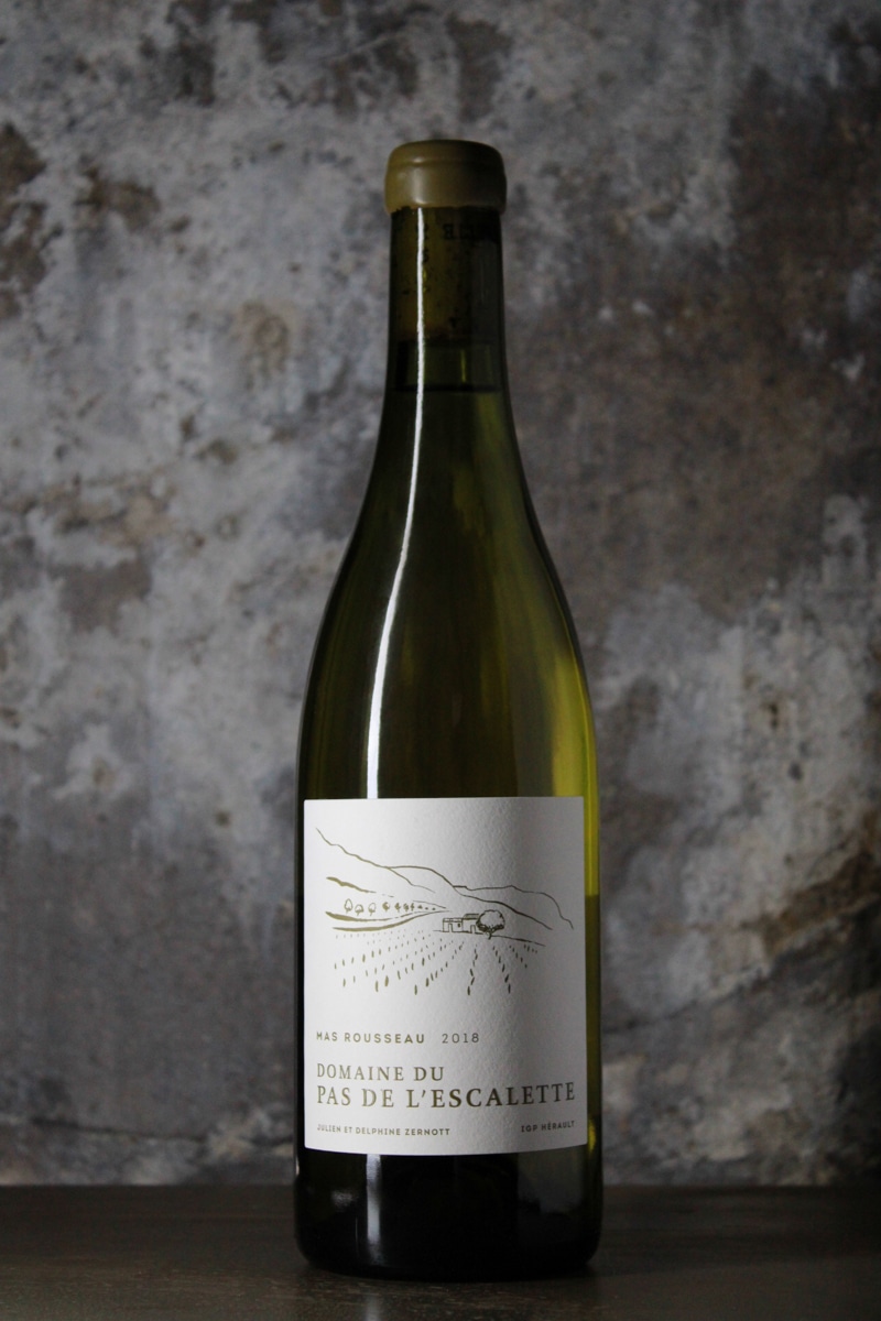 Mas Rousseau blanc Languedoc AOP | 2019 | Pas de l’Escalette | 75cl | vin blanc