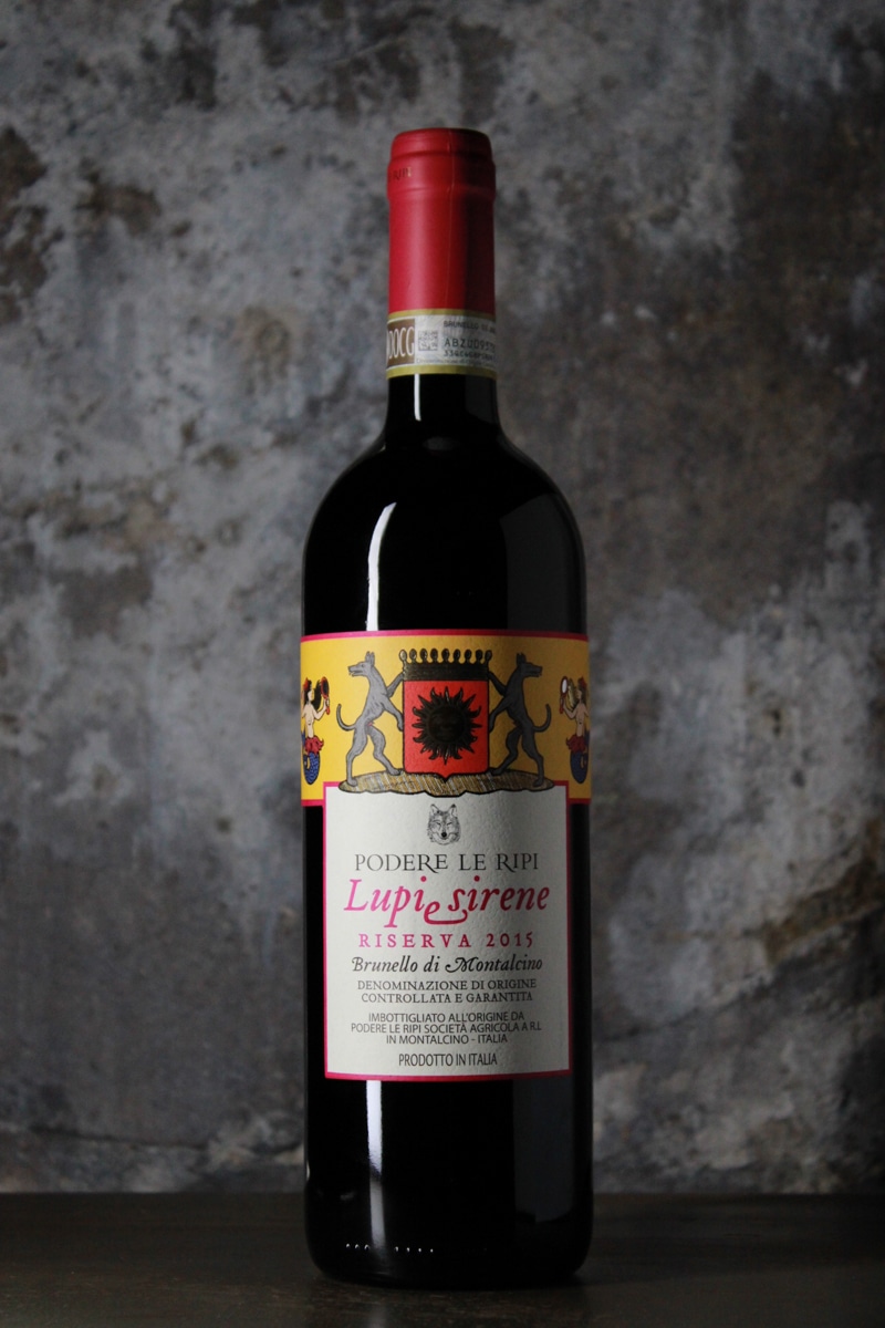 Lupi e Sirene Brunello di Montalcino Ris. DOCG | 2016 | Podere Le Ripi | 75cl | vin rouge
