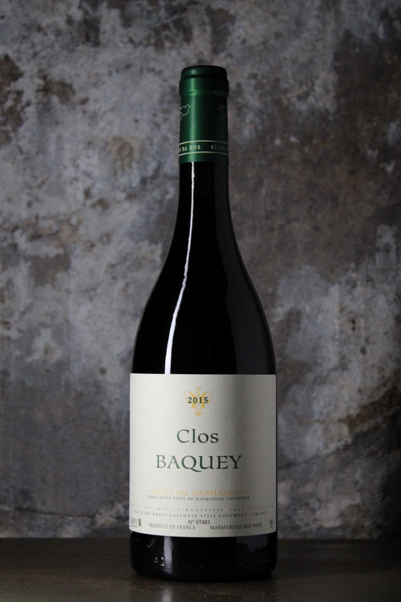 Clos Baquey Côtes du Marmandais A.C. | 2014 | Elian da Ros | 75cl | vin rouge