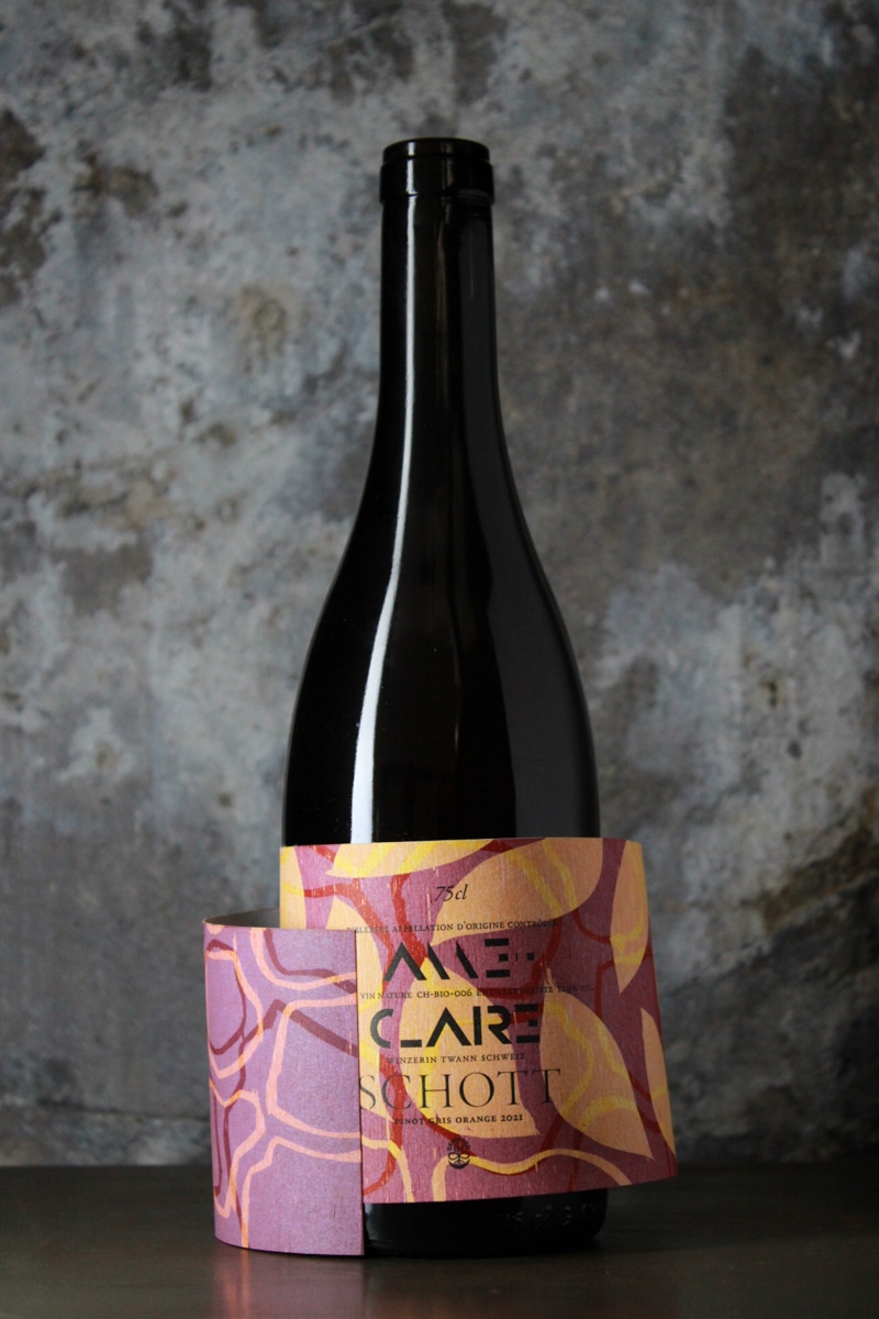 Pinot gris orange Bielersee  AOC | 2021 | Anne-Claire Schott | 75cl | vin blanc