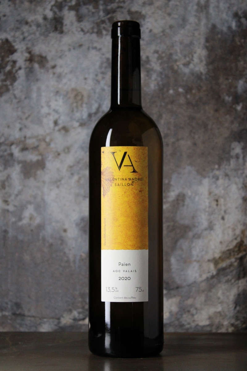 Païen Valais AOC | 2022 | Cave Valentina Andrei | 75cl | vin blanc