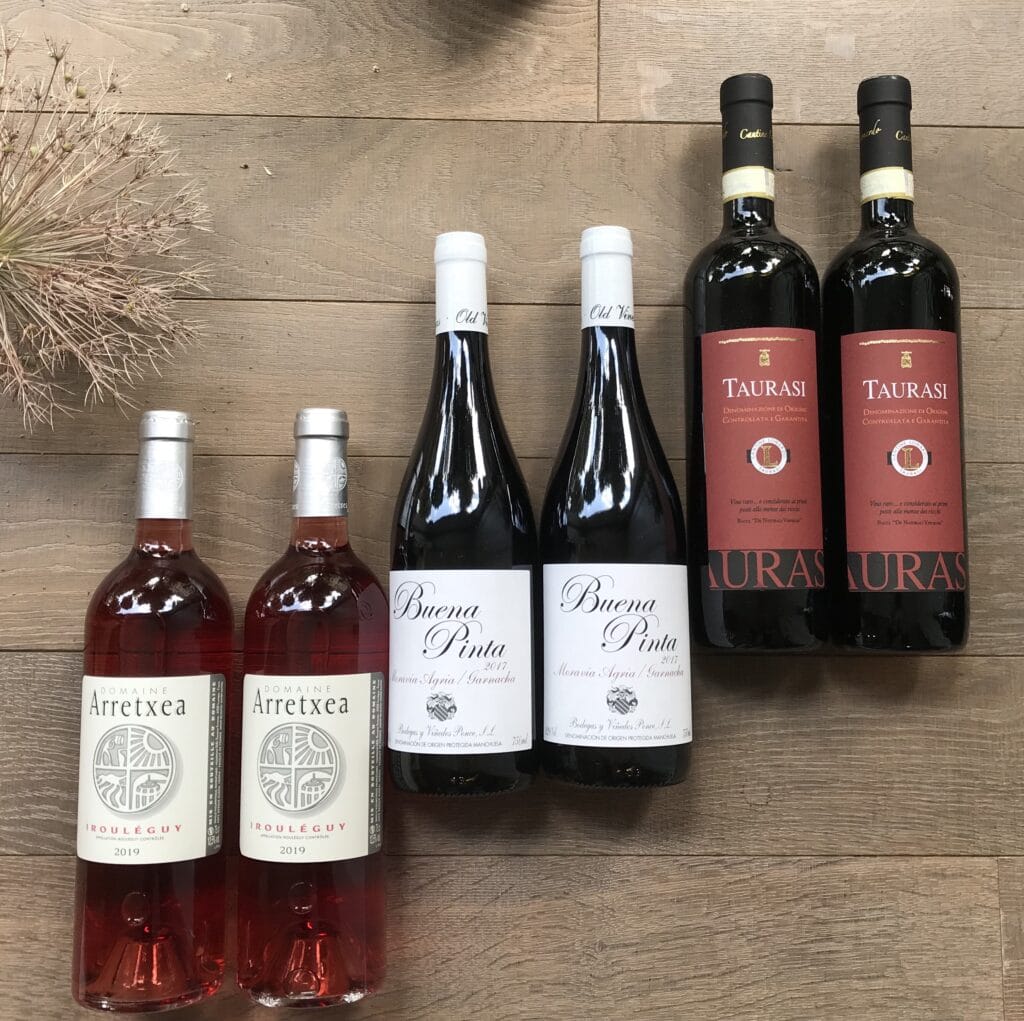 Weinabo sechs Flaschen